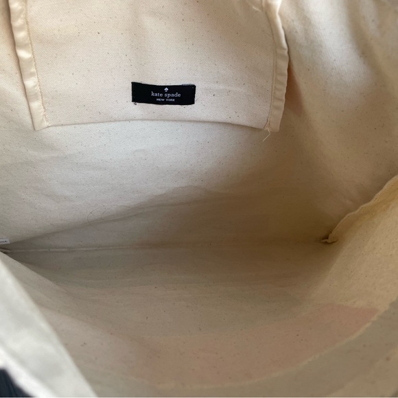 Canvas Tote Bag with Book Design - Picture 5 of 5